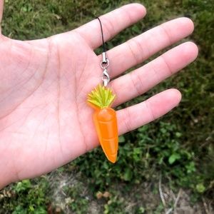 Carrot Gardening Veggetable key cottage core handm